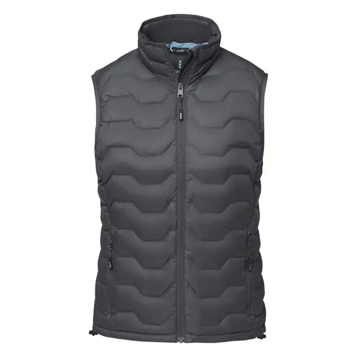 Chaleco aislante de material reciclado GRS para mujer Tejido Dull cire de poliéster 380T con acabado repelente al agua Nylon reciclado con certi - Jixu miniatura 4