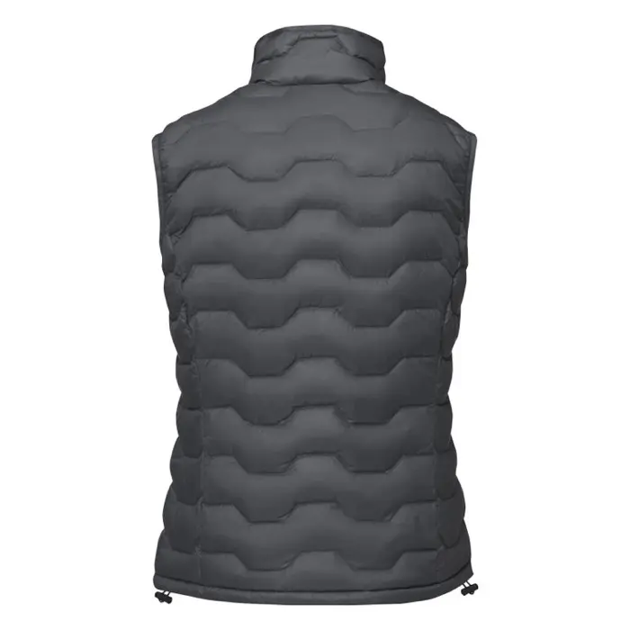 Chaleco aislante de material reciclado GRS para mujer Tejido Dull cire de poliéster 380T con acabado repelente al agua Nylon reciclado con certi - Jixu miniatura 9