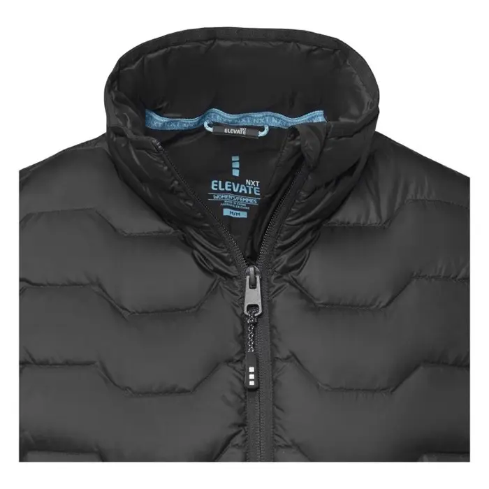 Chaleco aislante de material reciclado GRS para mujer Tejido Dull cire de poliéster 380T con acabado repelente al agua Nylon reciclado con certi - Jixu miniatura 5