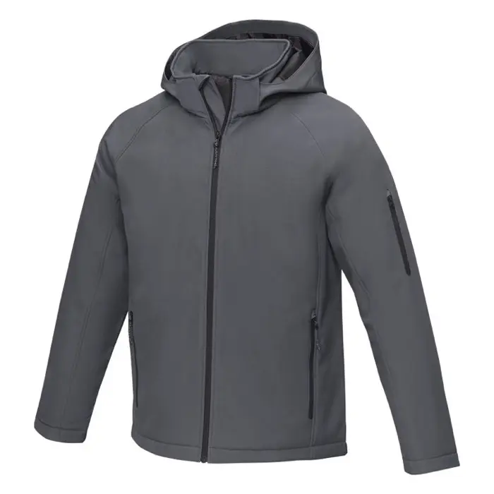 Chaqueta softshell acolchada para hombre Tejido de estiramiento mecánico Poliéster, 250 g/m2, Padding/filling, Tafetán Poliéster - Wupo miniatura 1