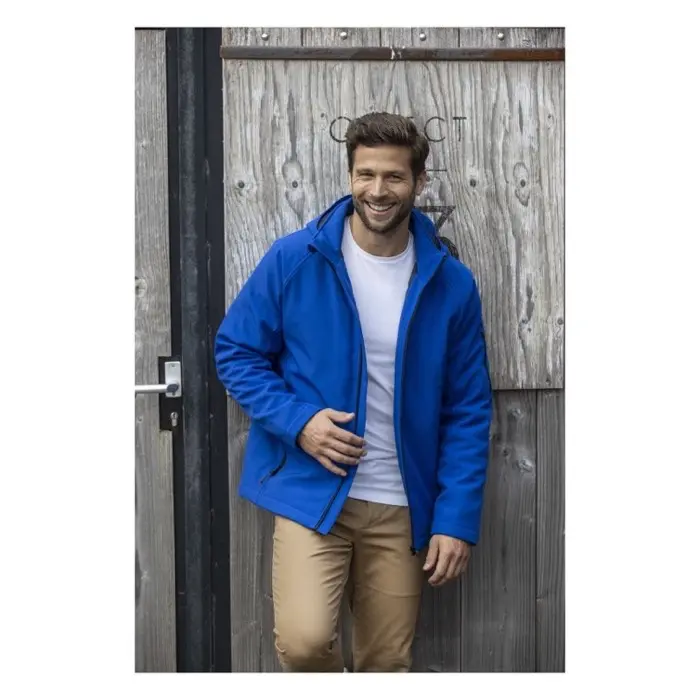 Chaqueta softshell acolchada para hombre Tejido de estiramiento mecánico Poliéster, 250 g/m2, Padding/filling, Tafetán Poliéster - Wupo miniatura 3