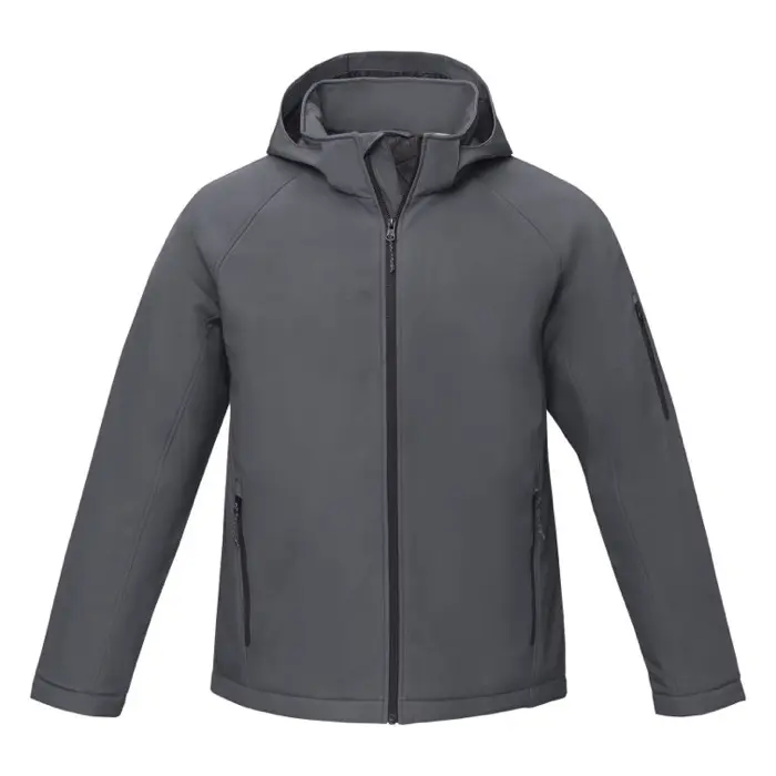 Chaqueta softshell acolchada para hombre Tejido de estiramiento mecánico Poliéster, 250 g/m2, Padding/filling, Tafetán Poliéster - Wupo miniatura 4