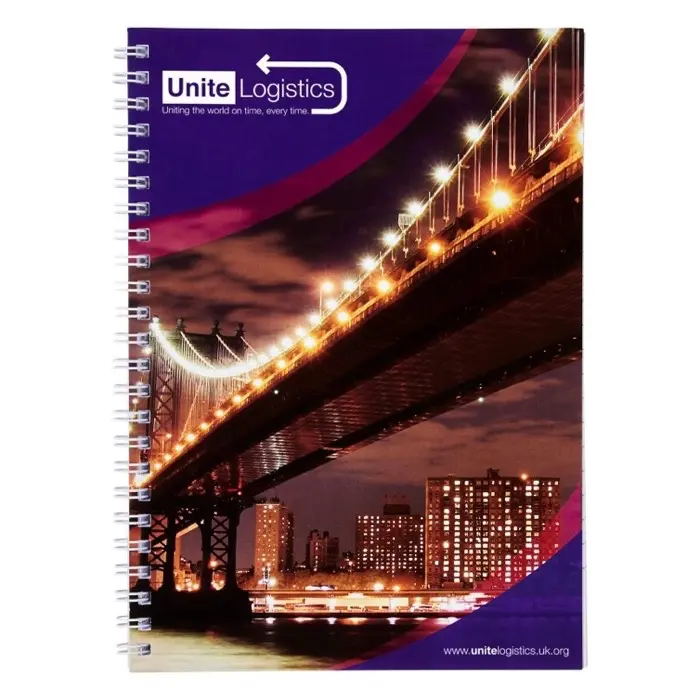 Cuaderno con espiral A4 con cubierta trasera impresa Papel Cartón - Magu miniatura 2