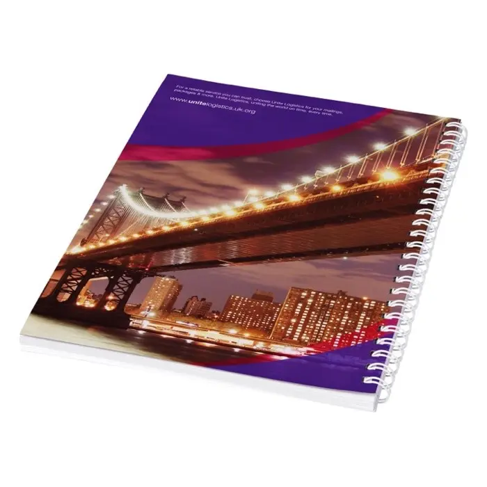 Cuaderno con espiral A4 con cubierta trasera impresa Papel Cartón - Magu miniatura 5