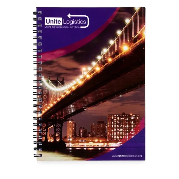 Cuaderno con espiral A4 con cubierta trasera impresa Papel Cartón - Magu miniatura 2