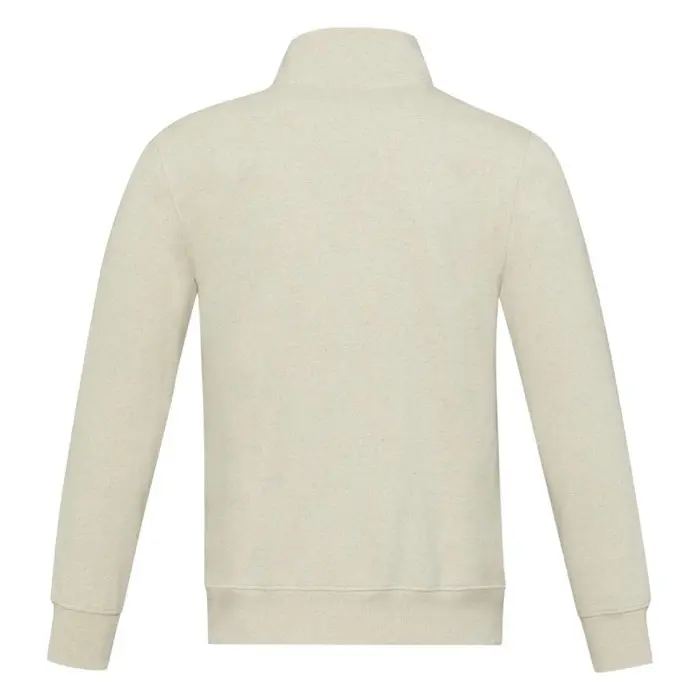 Sudadera unisex con cremallera completa de material reciclado  Aware™ Punto 50% Algodón reciclado, 50% Poliéster reciclado, 320 g/m2 - Goje miniatura 6