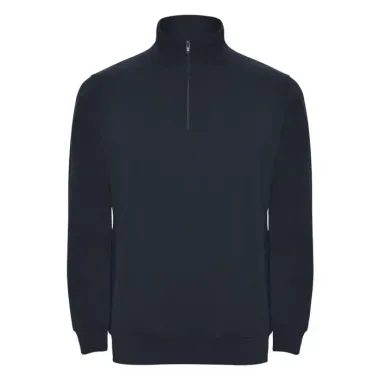 Sudadera con media cremallera Punto 50% Algodón, 50% Poliéster, 280 g/m2 - Kubo