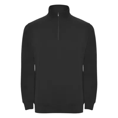Sudadera con media cremallera Punto 50% Algodón, 50% Poliéster, 280 g/m2 - Kubo