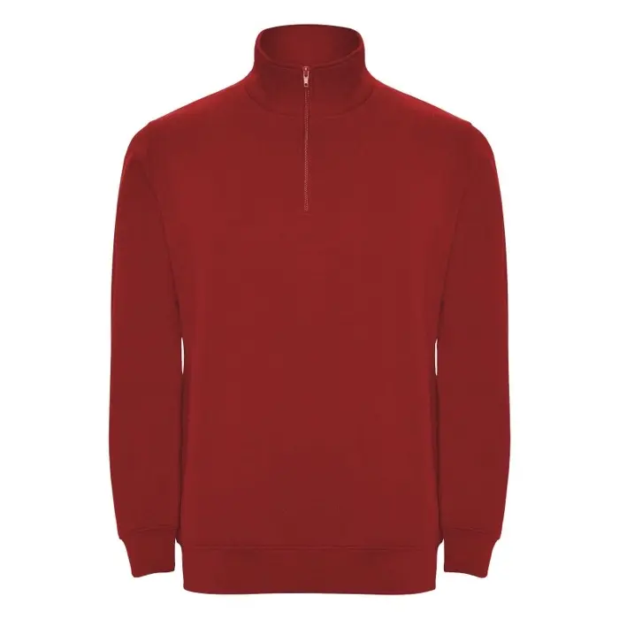 Sudadera con media cremallera Punto 50% Algodón, 50% Poliéster, 280 g/m2 - Kubo miniatura 1