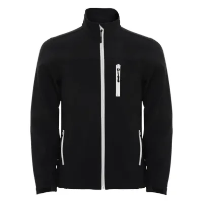 Chaqueta softshell para hombre Tejido 92% Poliéster, 8% Elastano, 300 g/m2, Bonding, Microforro 100% Poliéster - Voqi