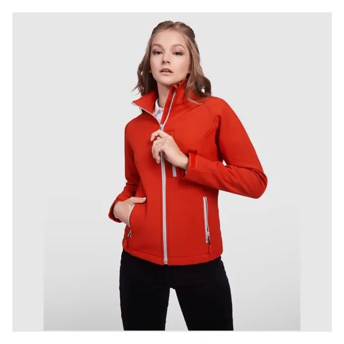 Chaqueta softshell para mujer Tejido 92% Poliéster, 8% Elastano, 300 g/m2, Bonding, Microforro 100% Poliéster - Vete miniatura 3