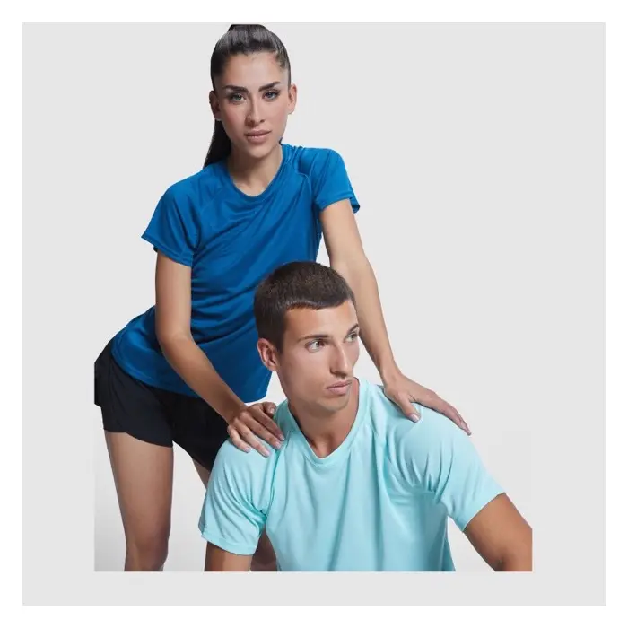 Camiseta deportiva de manga corta para hombre Punto entrelazado 100% Poliéster, 135 g/m2 - Tale miniatura 2