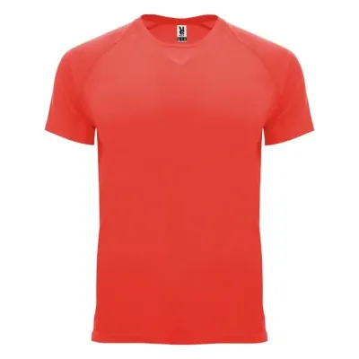 Camiseta deportiva de manga corta infantil Punto entrelazado 100% Poliéster, 135 g/m2 - Bubi