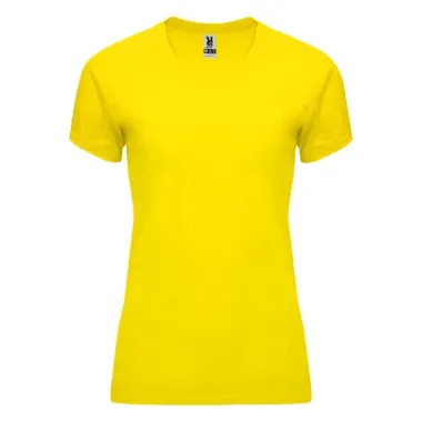 Camiseta deportiva de manga corta para mujer Punto entrelazado 100% Poliéster, 135 g/m2 - Yilo