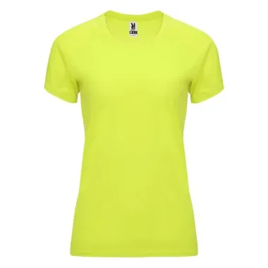 Camiseta deportiva de manga corta para mujer Punto entrelazado 100% Poliéster, 135 g/m2 - Yilo