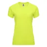 Camiseta deportiva de manga corta para mujer Punto entrelazado 100% Poliéster, 135 g/m2 - Yilo