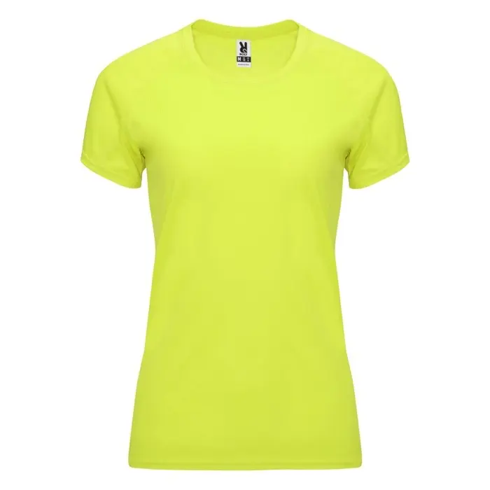 Camiseta deportiva de manga corta para mujer Punto entrelazado 100% Poliéster, 135 g/m2 - Yilo miniatura 1