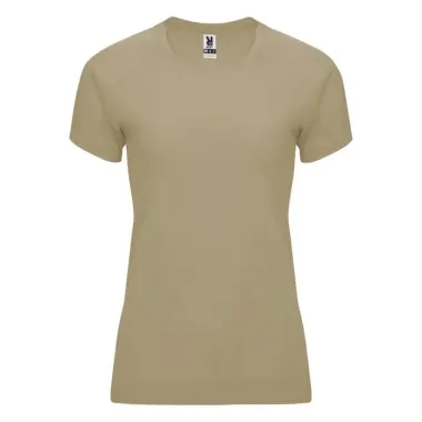 Camiseta deportiva de manga corta para mujer Punto entrelazado 100% Poliéster, 135 g/m2 - Yilo