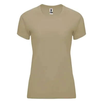 Camiseta deportiva de manga corta para mujer Punto entrelazado 100% Poliéster, 135 g/m2 - Yilo