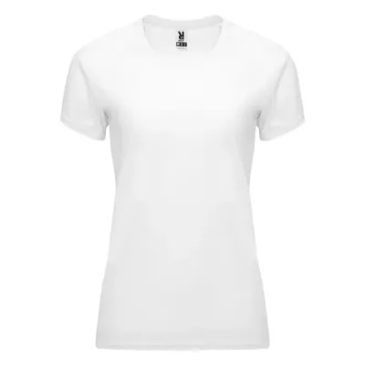 Camiseta deportiva de manga corta para mujer Punto entrelazado 100% Poliéster, 135 g/m2 - Yilo
