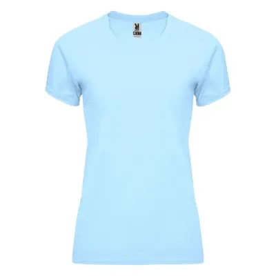 Camiseta deportiva de manga corta para mujer Punto entrelazado 100% Poliéster, 135 g/m2 - Yilo