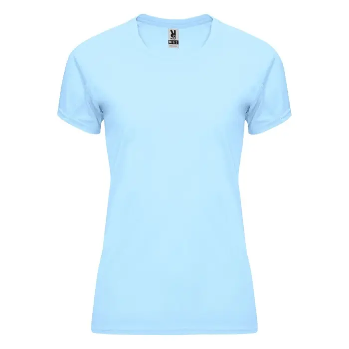 Camiseta deportiva de manga corta para mujer Punto entrelazado 100% Poliéster, 135 g/m2 - Yilo miniatura 1