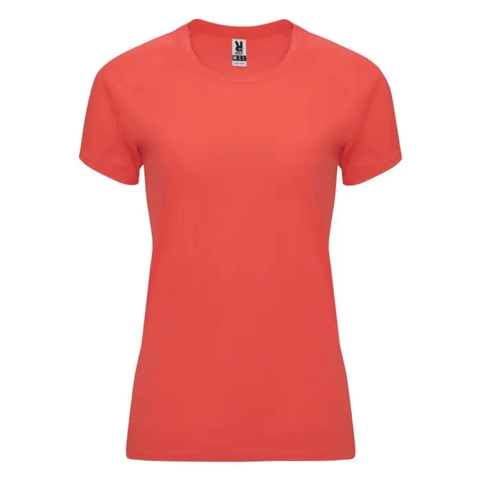 Camiseta deportiva de manga corta para mujer Punto entrelazado 100% Poliéster, 135 g/m2 - Yilo miniatura 1