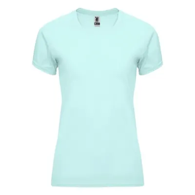 Camiseta deportiva de manga corta para mujer Punto entrelazado 100% Poliéster, 135 g/m2 - Yilo
