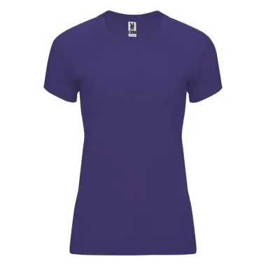 Camiseta deportiva de manga corta para mujer Punto entrelazado 100% Poliéster, 135 g/m2 - Yilo