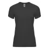 Camiseta deportiva de manga corta para mujer Punto entrelazado 100% Poliéster, 135 g/m2 - Yilo
