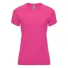 Camiseta deportiva de manga corta para mujer Punto entrelazado 100% Poliéster, 135 g/m2 - Yilo