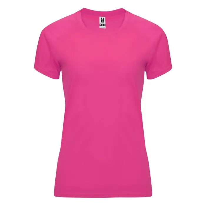 Camiseta deportiva de manga corta para mujer Punto entrelazado 100% Poliéster, 135 g/m2 - Yilo miniatura 1