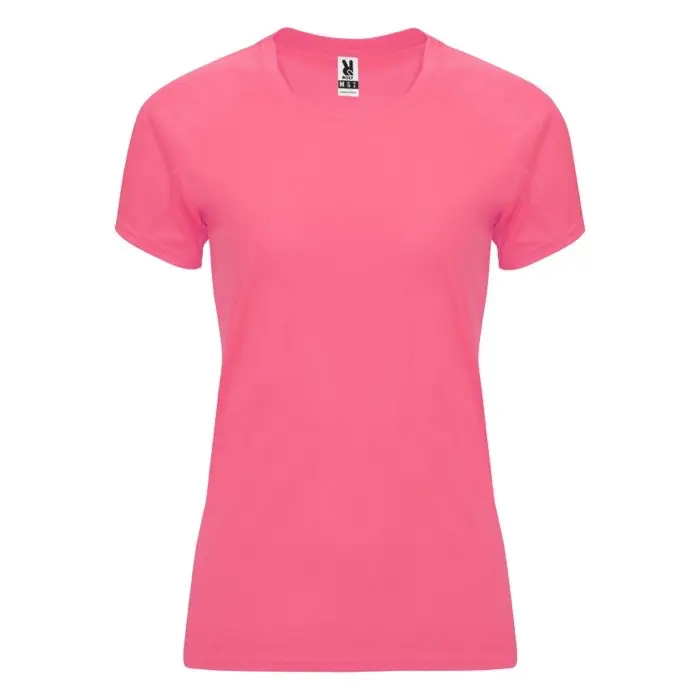 Camiseta deportiva de manga corta para mujer Punto entrelazado 100% Poliéster, 135 g/m2 - Yilo miniatura 1