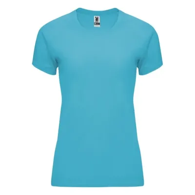 Camiseta deportiva de manga corta para mujer Punto entrelazado 100% Poliéster, 135 g/m2 - Yilo