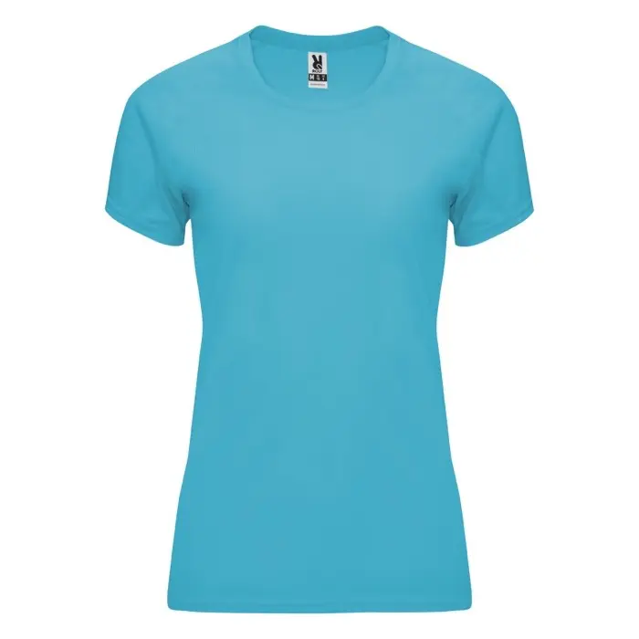 Camiseta deportiva de manga corta para mujer Punto entrelazado 100% Poliéster, 135 g/m2 - Yilo miniatura 1