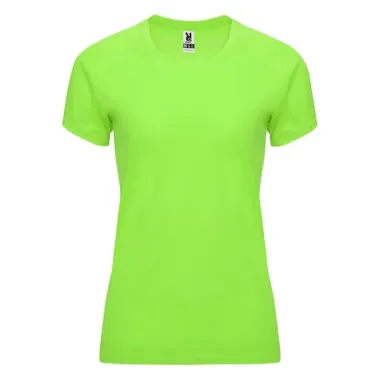 Camiseta deportiva de manga corta para mujer Punto entrelazado 100% Poliéster, 135 g/m2 - Yilo