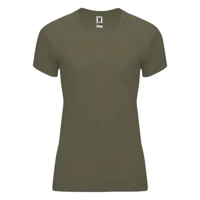Camiseta deportiva de manga corta para mujer Punto entrelazado 100% Poliéster, 135 g/m2 - Yilo