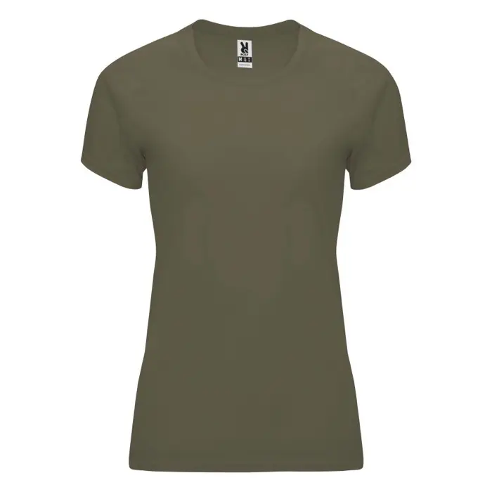 Camiseta deportiva de manga corta para mujer Punto entrelazado 100% Poliéster, 135 g/m2 - Yilo miniatura 1