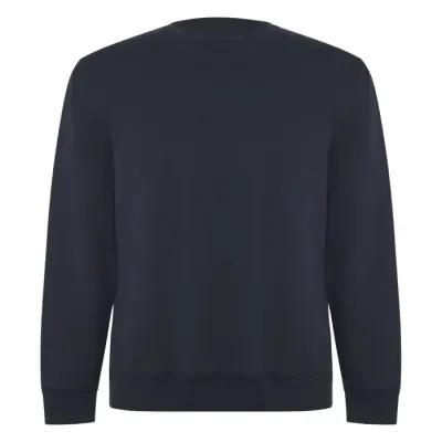 Sudadera de cuello redondo unisex algodón orgánico Punto 57% Algodón orgánico, 8% Algodón, 21% Poliéster reciclado, 14% Poliéster, 300 g/m2 - Loge