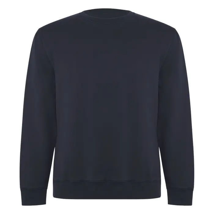 Sudadera de cuello redondo unisex algodón orgánico Punto 57% Algodón orgánico, 8% Algodón, 21% Poliéster reciclado, 14% Poliéster, 300 g/m2 - Loge miniatura 1