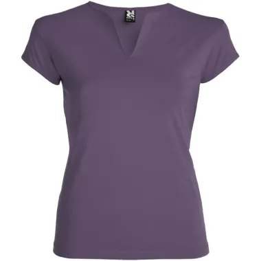 Camiseta de manga corta para mujer Punto de jersey sencillo 94% Algodón, 6% Elastano, 200 g/m2 - Eddi