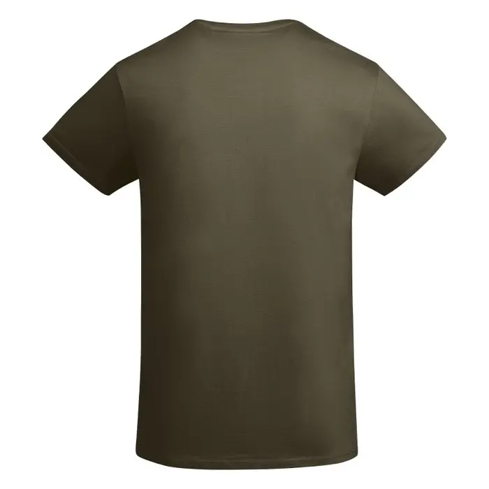 Camiseta de manga corta para hombre algodón orgánico Punto de jersey sencillo 100% Algodón orgánico, 175 g/m2 - Kowu miniatura 4