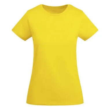 Camiseta de manga corta para mujer algodón orgánico Punto de jersey sencillo 100% Algodón orgánico, 175 g/m2 - Meke