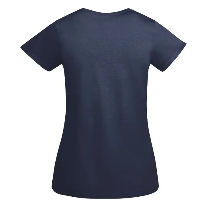 Camiseta de manga corta para mujer algodón orgánico Punto de jersey sencillo 100% Algodón orgánico, 175 g/m2 - Meke miniatura 3
