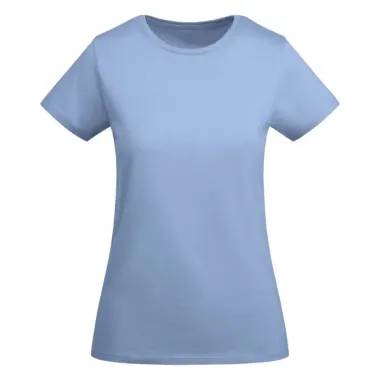 Camiseta de manga corta para mujer algodón orgánico Punto de jersey sencillo 100% Algodón orgánico, 175 g/m2 - Meke