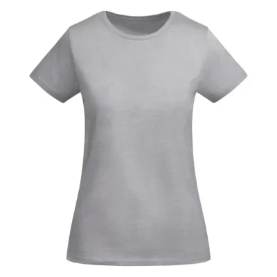 Camiseta de manga corta para mujer algodón orgánico Punto de jersey sencillo 85% Algodón orgánico, 15% Viscosa, 175 g/m2 - Meke