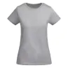 Camiseta de manga corta para mujer algodón orgánico Punto de jersey sencillo 85% Algodón orgánico, 15% Viscosa, 175 g/m2 - Meke