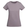 Camiseta de manga corta para mujer algodón orgánico Punto de jersey sencillo 100% Algodón orgánico, 175 g/m2 - Meke