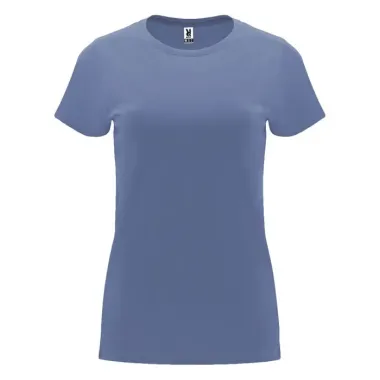 Camiseta de manga corta para mujer Punto de jersey sencillo 100% Algodón, 170 g/m2 - Xisu