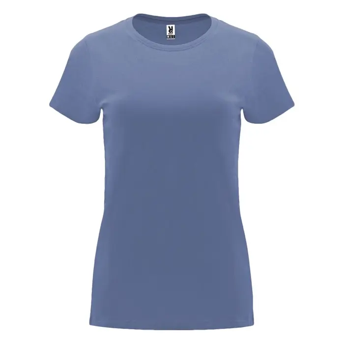 Camiseta de manga corta para mujer Punto de jersey sencillo 100% Algodón, 170 g/m2 - Xisu miniatura 1